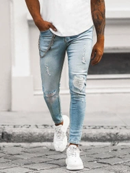 Чоловічі джинси Синi OZONEE DP/237