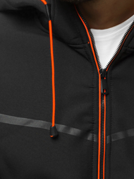 Куртка softshell чоловіча Чорна OZONEE JS/KS2194