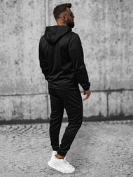 Komplet dresowy męski czarny OZONEE O/3A162