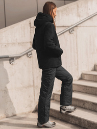 Kurtka damska zimowa czarna OZONEE JS/HH012/1