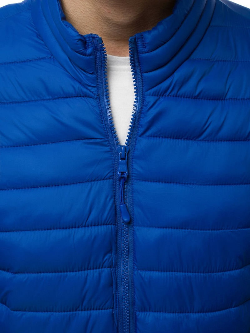 Kurtka męska przejściowa niebieska OZONEE JS/LY33