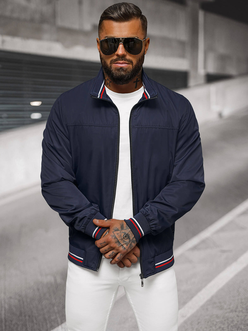 Kurtka męska granatowa OZONEE JS/5M3110/215Z