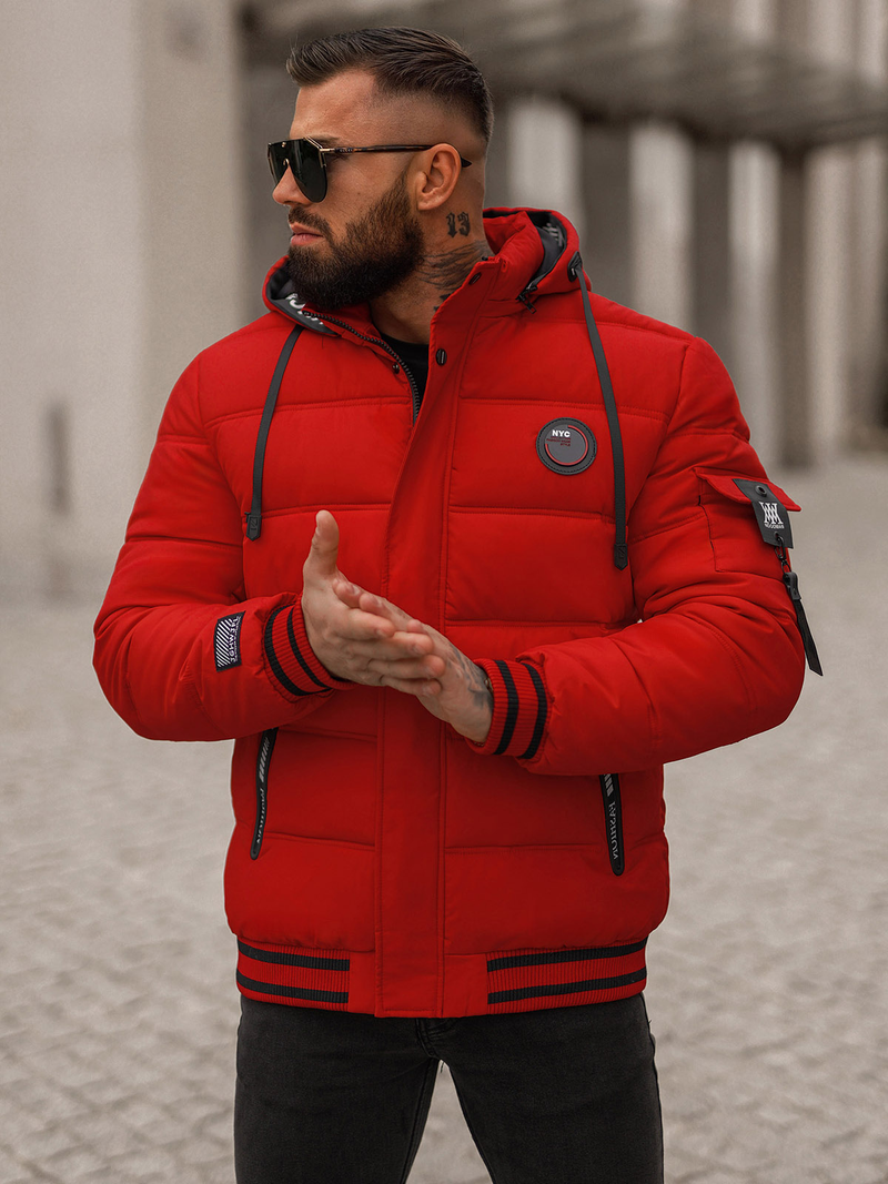 Куртка чоловіча чорна OZONEE JS/57M7501/270Z