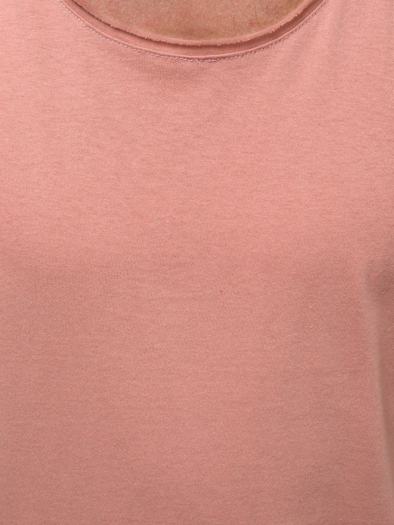 Koszulka bez rękawów męska różowa OZONEE O/1205