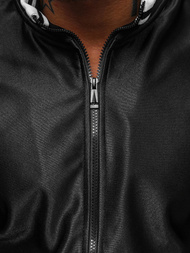 Komplet dresowy męski czarny OZONEE O/3C103/9