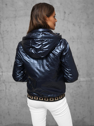 Kurtka damska granatowa OZONEE JS/16M9087/215