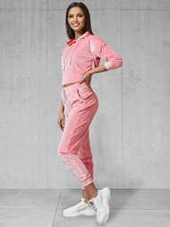 Жіночий спортивний костюм з двох частин Яскраво-Рожевий OZONEE O/13121