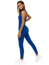 Жіночий спортивний костюм з двох частин Синiй OZONEE JS/YW88037/9