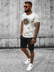 Чоловічий спортивний комплект Бiло-Чорний OZONEE O/HM757Z