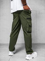 Spodnie męskie cargo wide leg khaki OZONEE O/PS5526