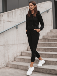 Komplet dresowy dwuczęściowy czarny OZONEE O/MB2036/21