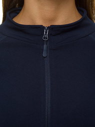 Bluza damska rozpinana granatowa OZONEE JS/HD154/4
