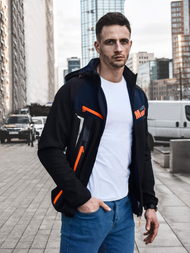 Куртка softshell чоловіча Чорна OZONEE JS/HH021/1A