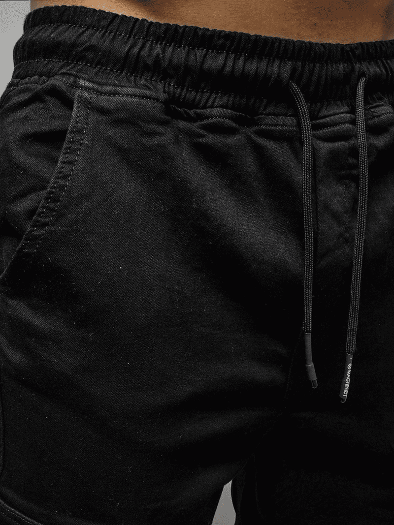 Spodnie męskie jogger czarne OZONEE MACH/51222