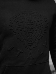 Bluza męska z kapturem czarna OZONEE NB/MF2012