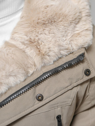 Kurtka zimowa męska beżowa OZONEE JS/22M315/62