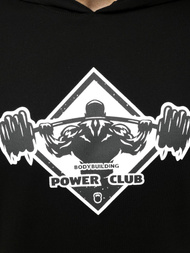 Майка чоловіча Чорно-Бiла OZONEE MACH/M1213