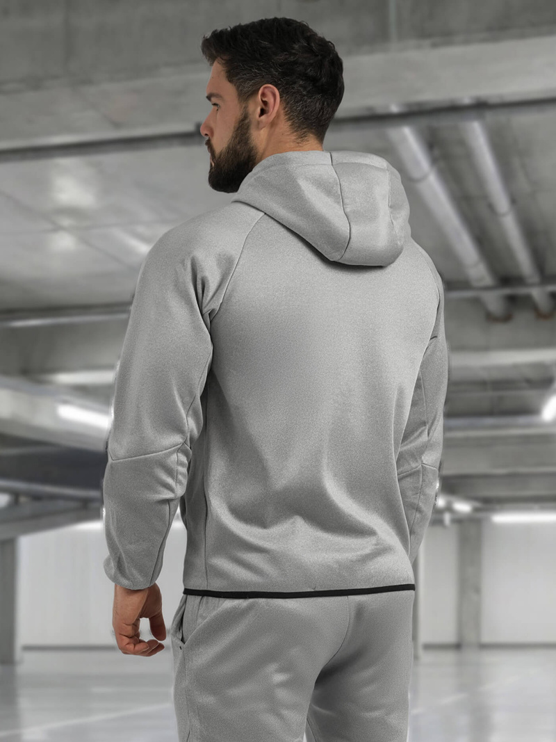 Komplet dresowy męski szary OZONEE JS/8C1966/2