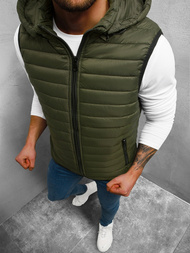 Безрукавка чоловіча Зелена OZONEE N/7100/3