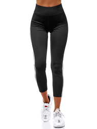 Legginsy damskie czarne OZONEE JS/YW06008/1