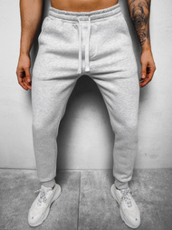 Spodnie dresowe męskie jasno-szare OZONEE O/12110Z