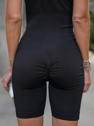 Жіночий спортивний костюм чорний OZONEE JS/18k1831/3