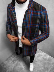 Пальто чоловіче чорно-синій OZONEE O/5628