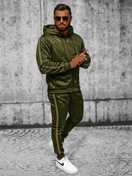 Komplet dresowy męski zielony OZONEE JS/3C555