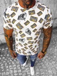 T-Shirt męski kolorowy OZONEE O/BL2255Z