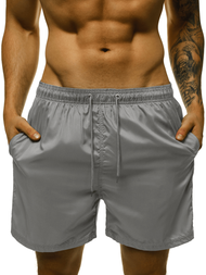 Spodenki kąpielowe męskie szare OZONEE O/YW07008/3
