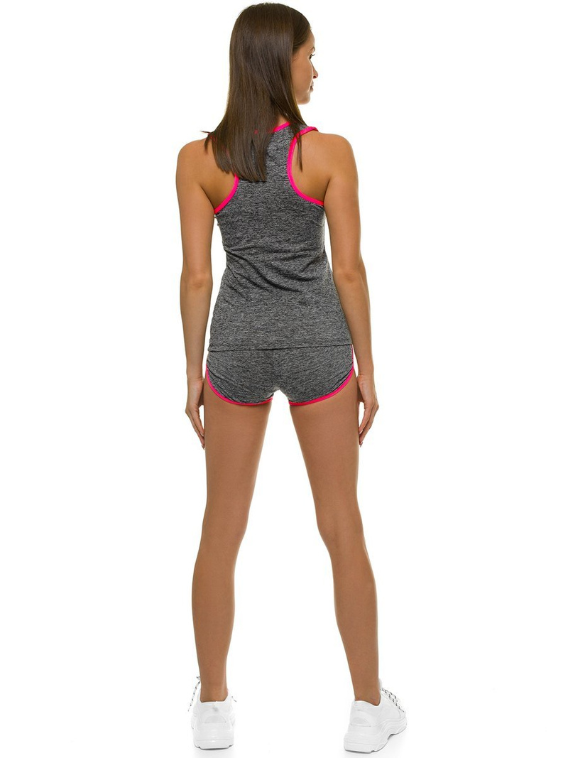 Комплект спортивного костюма з двох частин графіт OZONEE Z/D1001