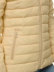 Kurtka przejściowa damska pikowana beżowa OZONEE JS/20311