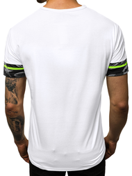 T-Shirt męski biały OZONEE JS/SS10976