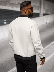 Чоловіча шкіряна куртка Бiла OZONEE O/88120