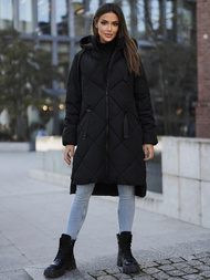 Куртка жіноча чорна OZONEE JS/5M3168/392