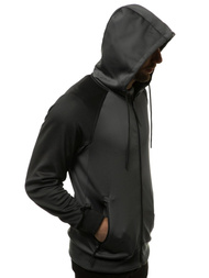 Bluza męska rozpinana grafitowa OZONEE JS/88006
