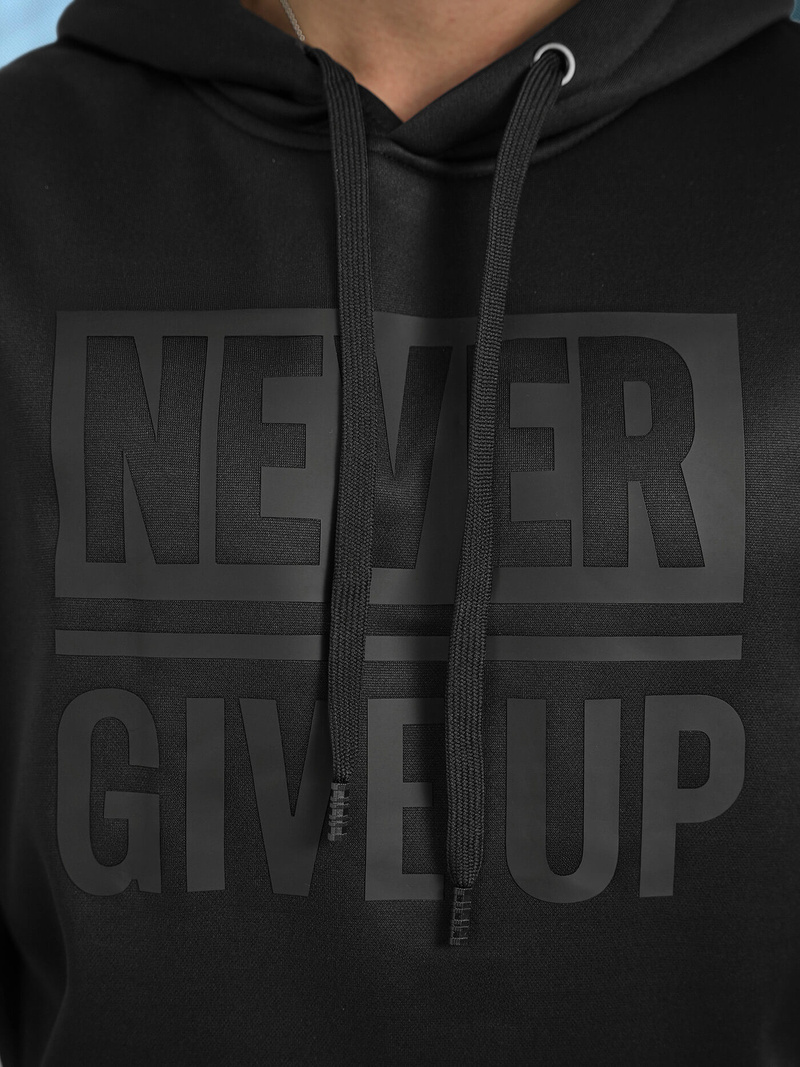 Bluza z kapturem męska czarna OZONEE JS/8B1983/3