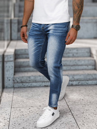 Spodnie jeansowe męskie niebieskie OZONEE NB/MP0199BC