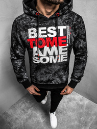 OZONEE JS/DD269Z Толстовка чоловіча чорна