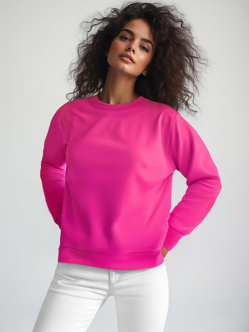 Bluza damska ciemno-różowa OZONEE JS/W01