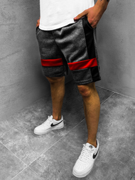 Spodenki dresowe męskie grafitowe OZONEE JS/81012Z