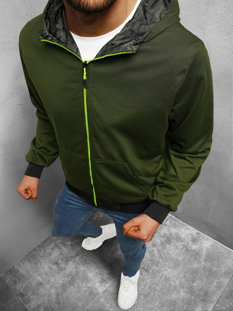 Куртка чоловіча Камуфляжно-Зелена OZONEE N/7200