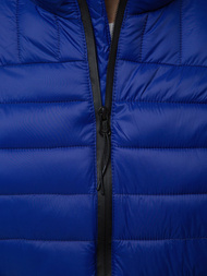 Kurtka przejściowa męska pikowana granatowa OZONEE JS/M13053/2Z