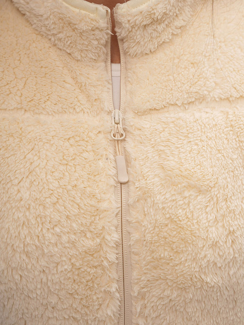 Bluza rozpinana damska beżowa/2 OZONEE JS/HH006/34Z