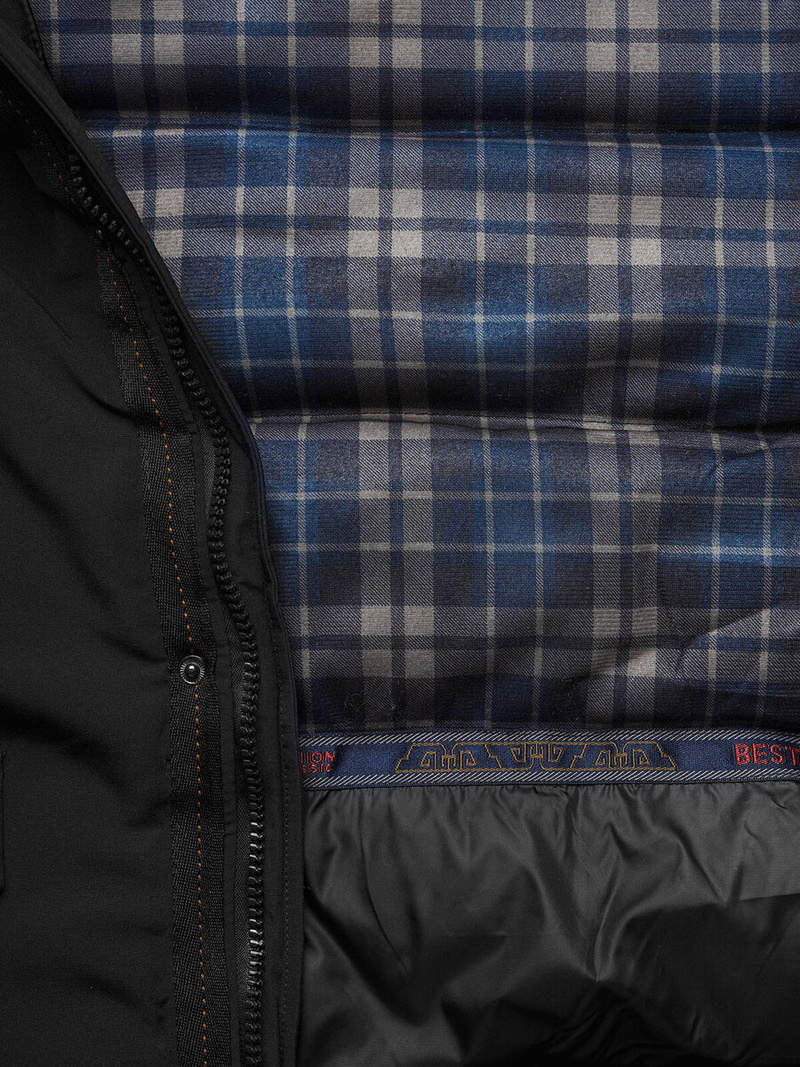 Куртка Чоловіча Чорна OZONEE JS/5M718/392