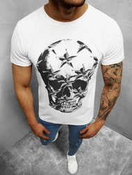 T-Shirt męski biały OZONEE O/1296