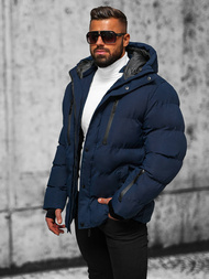 Куртка Чоловіча Tемно-Cиня OZONEE JS/5M771/215