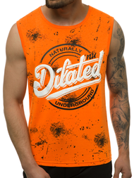 Футболка чоловіча Помаранчевi OZONEE JS/KS2086