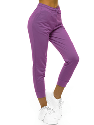 Спортивні штани жіночі фіолетові OZONEE O/MB2002/21