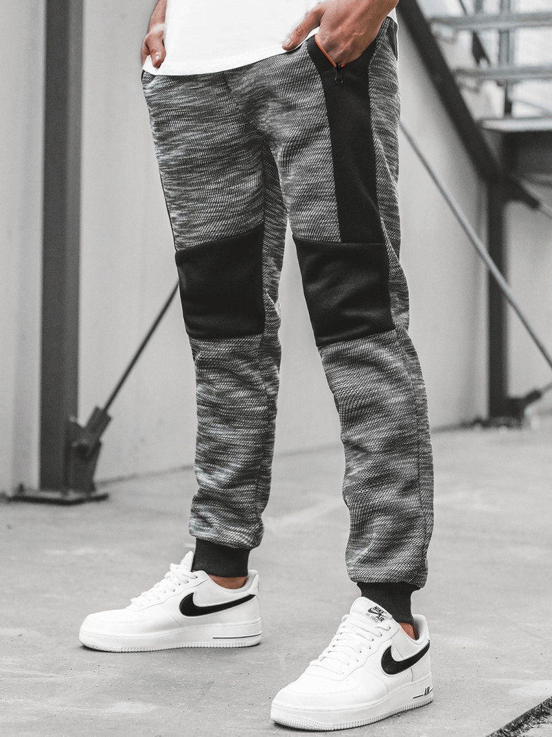 Штани спортивні чоловічі Графітові OZONEE JS/K60017